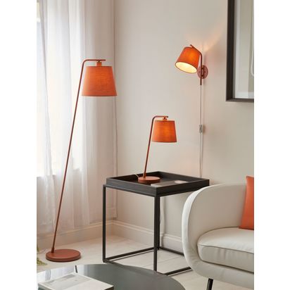 John Lewis Harry Plug-In Wall Light Auburn | H28.50cm * W16.00cm * D24.00cm