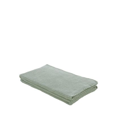 Laura Ashley Parker Cotton Throw Sage | L150 x W125cm