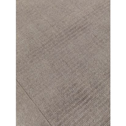 John Lewis ANYDAY Border Wool Hand Loomed Rug Storm Grey | H1 x W160 x D230cm