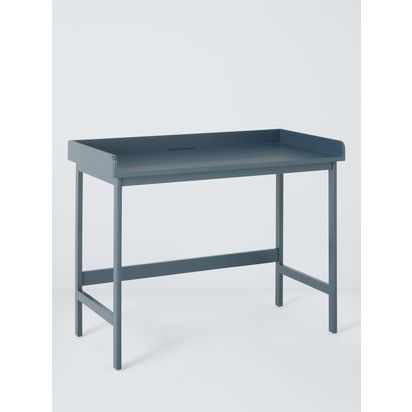 John Lewis Format Compact Desk Blue | H78.70 x W50 x D100cm