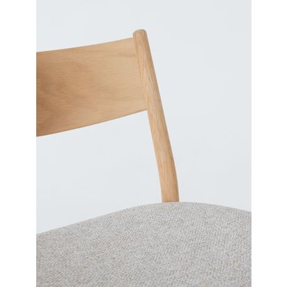 John Lewis Parity Dining Chair, Set of 2 Natural | H80 x W48 x D57cm