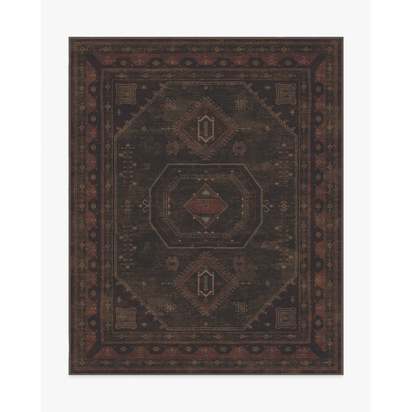 Shira Bordeaux Flatwoven Rug - 245 x 305 cm - Rug + Pad System