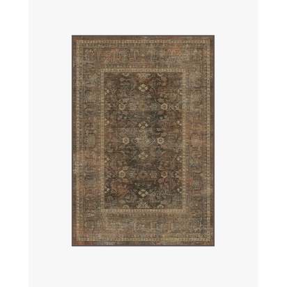 Ophelia Bronze Multicolour Flatwoven Rug - 120 x 185 cm - Rug + Pad System