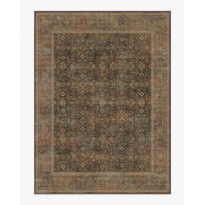 Ophelia Bronze Multicolour Flatwoven Rug - 275 x 365 cm - Rug + Pad System