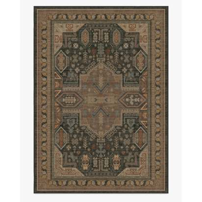 Imani Vintage Multicolour Flatwoven Rug - 305 x 425 cm - Rug + Pad System