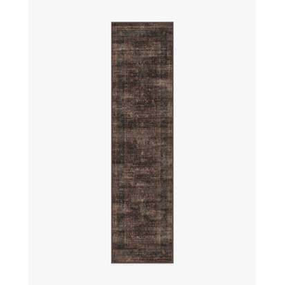 Rowan Bordeaux Flatwoven Rug - 75 x 305 cm - Rug + Pad System
