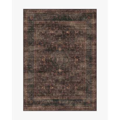 Rowan Bordeaux Flatwoven Rug - 150 x 215 cm - Rug + Pad System
