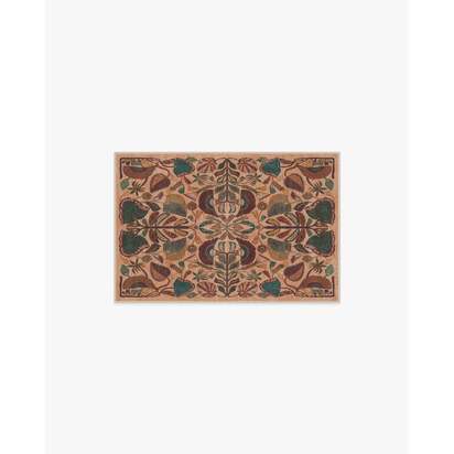Georgia Kaleidoscope Flatwoven Rug by Jungalow - 60 x 90 cm - Rug + Pad System