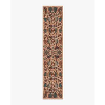 Georgia Kaleidoscope Flatwoven Rug by Jungalow - 75 x 365 cm - Rug + Pad System