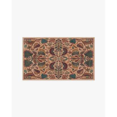 Georgia Kaleidoscope Flatwoven Rug by Jungalow - 90 x 150 cm - Rug + Pad System