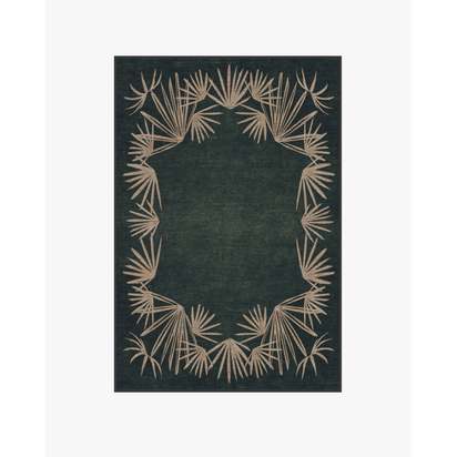 Tarsila Forest Flatwoven Rug by Jungalow - 120 x 185 cm - Rug + Pad System
