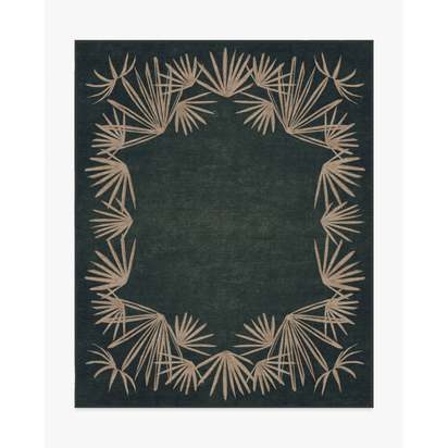 Tarsila Forest Flatwoven Rug by Jungalow - 245 x 305 cm - Rug + Pad System