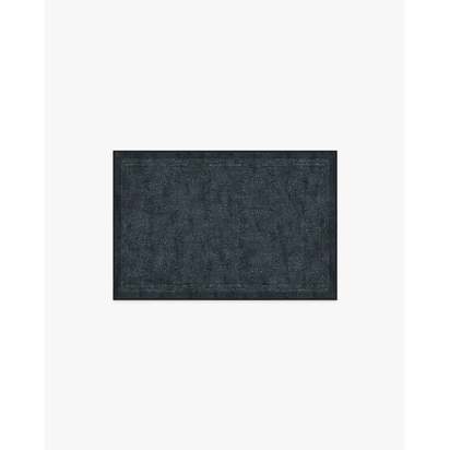 Montecito Indigo Flatwoven Rug by The Hiltons - 60 x 90 cm - Rug + Pad System