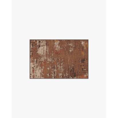 Patina Copper Multicolour Flatwoven Rug - 60 x 90 cm - Rug + Pad System