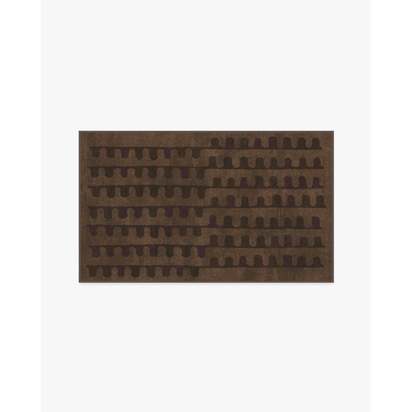 Veza Bronze & Plum Flatwoven Rug - 90 x 150 cm - Rug + Pad System