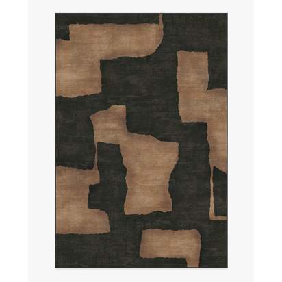 Impresa Charcoal & Taupe Flatwoven Rug - 185 x 275 cm - Rug + Pad System