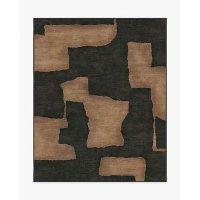 Impresa Charcoal & Taupe Flatwoven Rug - 245 x 305 cm - Rug + Pad System