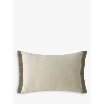 William Morris At Home Pimpernel Rectangular Cushion, Ink Ink Blue | L60 x W40cm