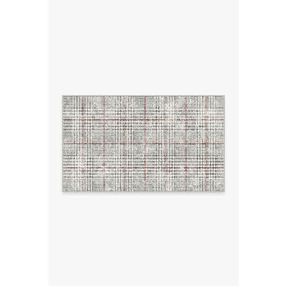 Glen Plaid Flatwoven Rug - 90 x 150 cm - Rug + Pad System