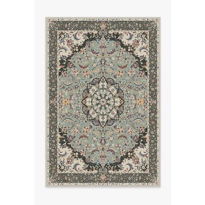 Sima Sage Flatwoven Rug - 185 x 275 cm - Rug + Pad System