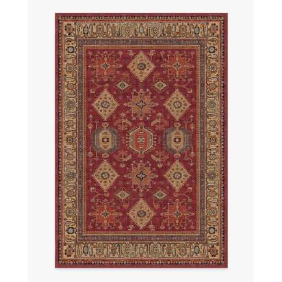 Cambria Ruby Flatwoven Rug - 185 x 275 cm - Rug + Pad System