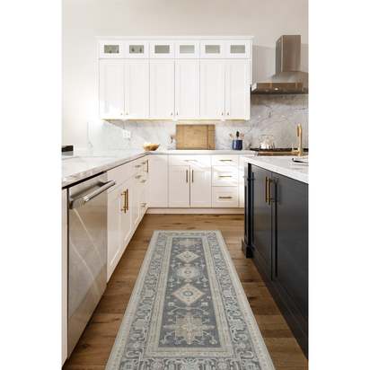 Cambria Abalone Flatwoven Rug - 150 x 215 cm - Rug + Pad System