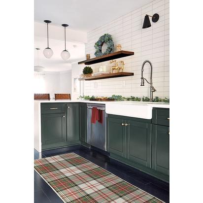 Dress Stewart Tartan Flatwoven Rug - 150 x 215 cm - Rug + Pad System