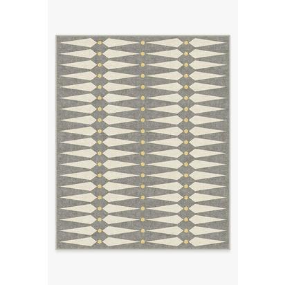 Carnaby Shadow Del Sol Flatwoven Rug by Jonathan Adler - 245 x 305 cm - Rug + Pad System