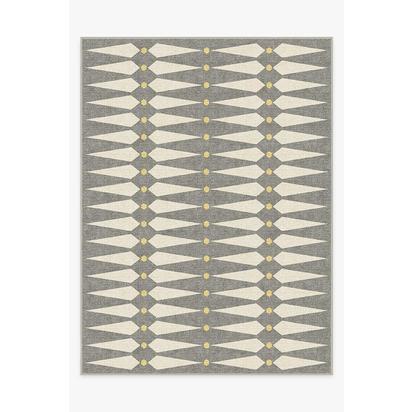 Carnaby Shadow Del Sol Flatwoven Rug by Jonathan Adler - 275 x 365 cm - Rug + Pad System