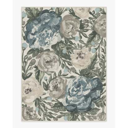 Camellia Jade Flatwoven Rug - 275 x 365 cm - Rug + Pad System