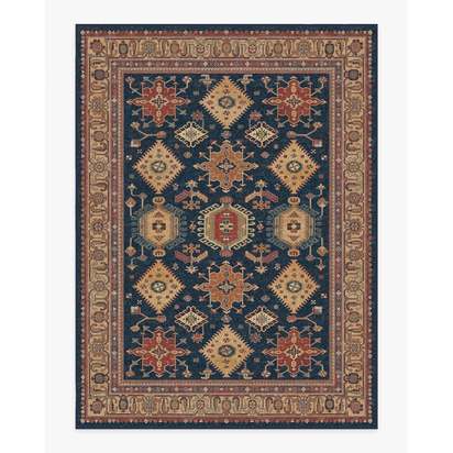 Cambria Sapphire Flatwoven Rug - 275 x 365 cm - Rug + Pad System