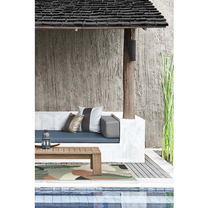 Havana Desert Sage Outdoor Rug - 275 x 365 cm - Rug + Pad System