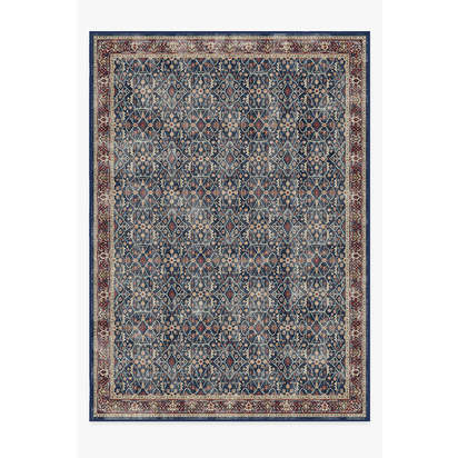 Celestine Sapphire Flatwoven Rug - 305 x 425 cm - Rug + Pad System