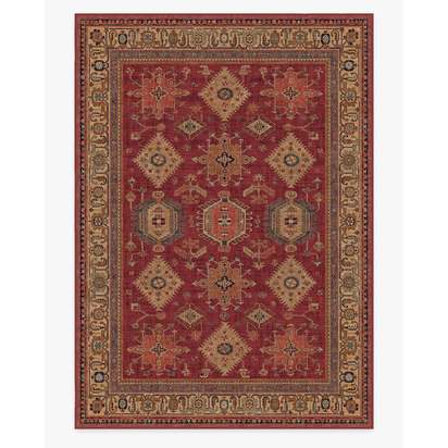 Cambria Ruby Flatwoven Rug - 305 x 425 cm - Rug + Pad System