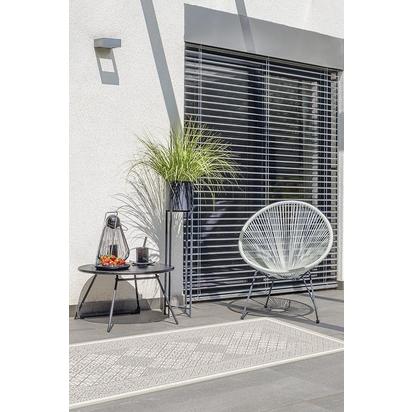 Loseta Grey Outdoor Rug - 150 x 215 cm - Rug + Pad System