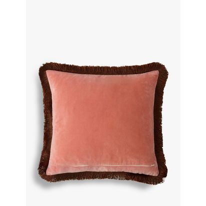 William Morris At Home Blackthorn Square Cushion, Midnight Midnight | L50 x W50cm