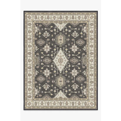 Ranier Dark Wood Outdoor Rug - 275 x 365 cm - Rug + Pad System