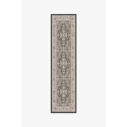 Allura Dark Wood Outdoor Rug - 75 x 305 cm - Rug + Pad System