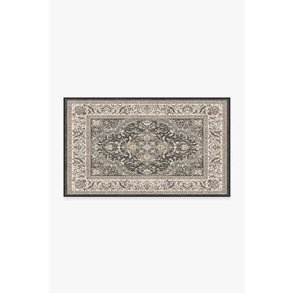 Allura Dark Wood Outdoor Rug - 90 x 150 cm - Rug + Pad System