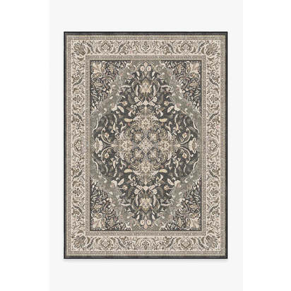 Allura Dark Wood Outdoor Rug - 150 x 215 cm - Rug + Pad System