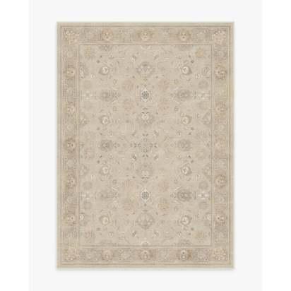 Odette Ivory Pearl Flatwoven Rug - 150 x 215 cm - Rug + Pad System