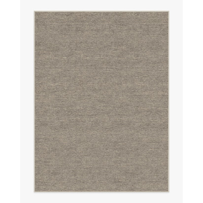 Melange Solid Natural Stone Flatwoven Rug - 275 x 365 cm - Rug + Pad System