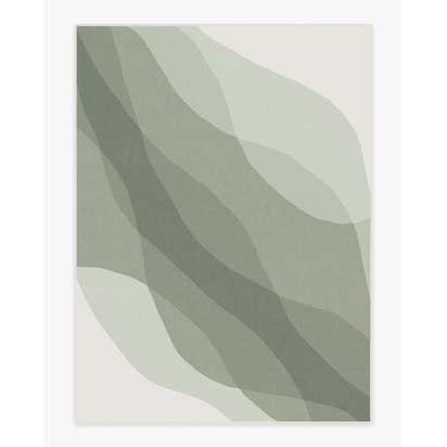 Kallan Sage Green Flatwoven Rug - 275 x 365 cm - Rug + Pad System