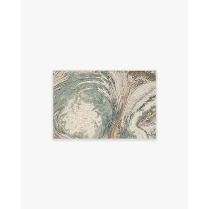 Malaspina Natural Sage Flatwoven Rug - 60 x 90 cm - Rug + Pad System