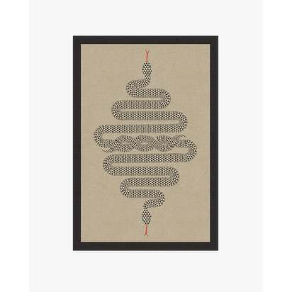 Venom Neutral Flatwoven Rug by Jonathan Adler - 120 x 185 cm - Rug + Pad System