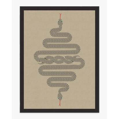 Venom Neutral Flatwoven Rug by Jonathan Adler - 275 x 365 cm - Rug + Pad System