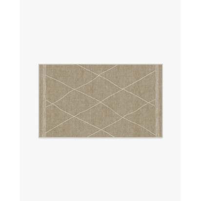 Jesper Stone Flatwoven Rug - 90 x 150 cm - Rug + Pad System
