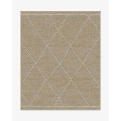 Jesper Stone Flatwoven Rug - 245 x 305 cm - Rug + Pad System