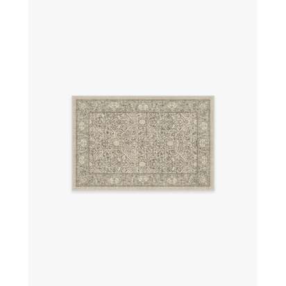 Montreal Natural Stone Flatwoven Rug by Morris & Co. - 60 x 90 cm - Rug + Pad System