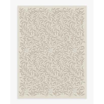 Pure Willow Boughs Natural Flatwoven Rug by Morris & Co. - 275 x 365 cm - Rug + Pad System